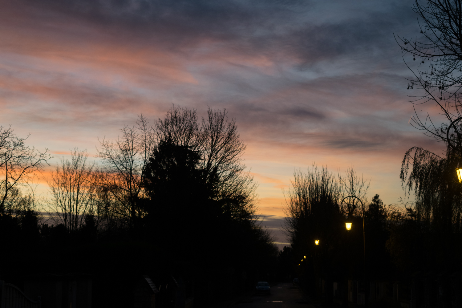 sunrise in Villennes-sur-Seine